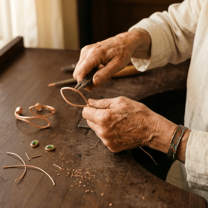 Alorin Frond Copper Bracelet