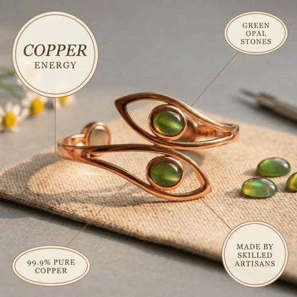 Alorin Frond Copper Bracelet