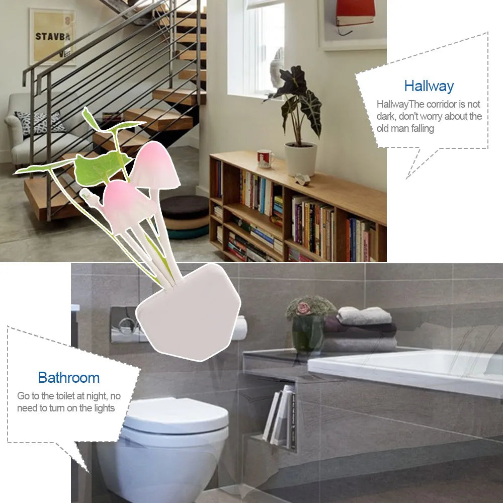 GlowMush™ Color Sensor Night Lamp