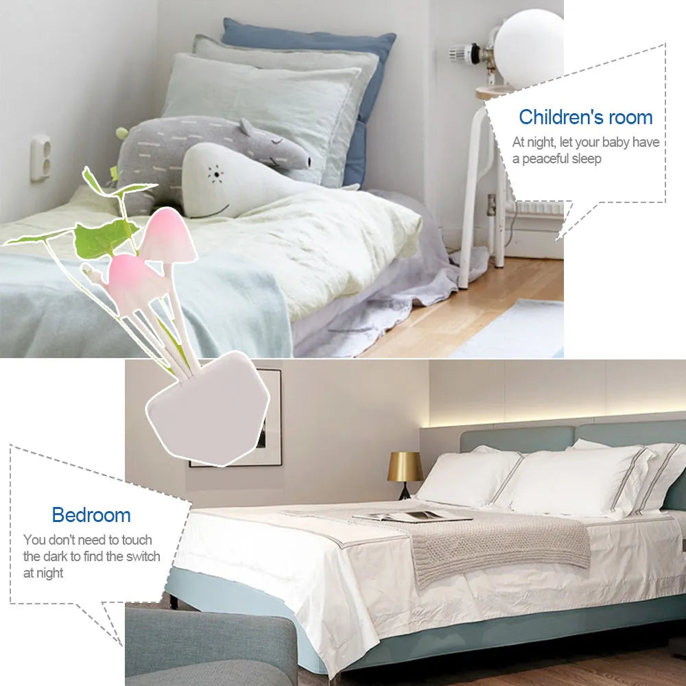 GlowMush™ Color Sensor Night Lamp