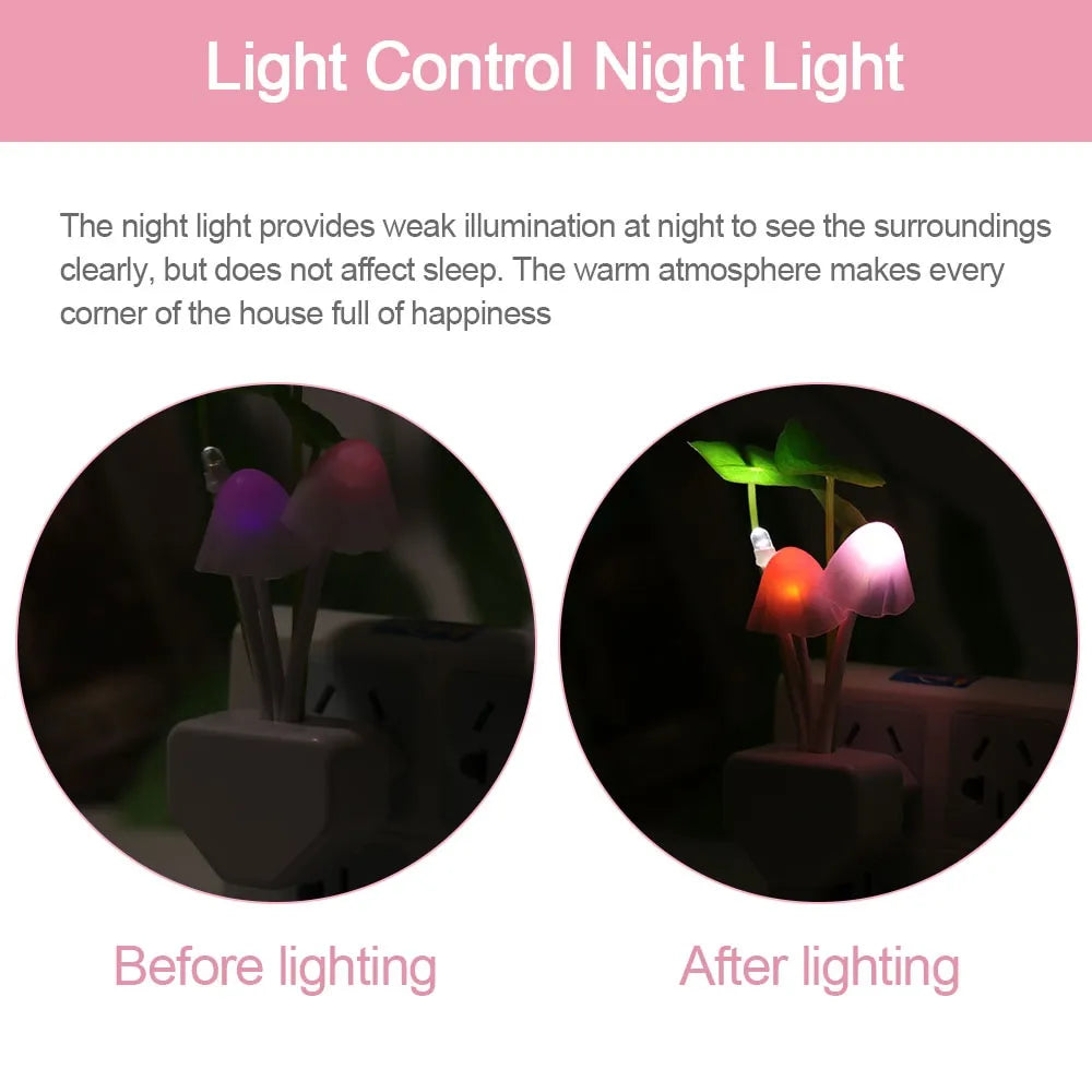 GlowMush™ Color Sensor Night Lamp