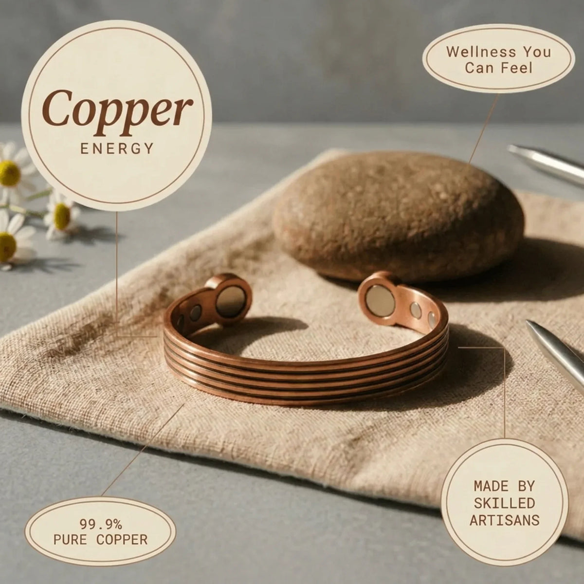 Alorin Terrace Copper Bracelet