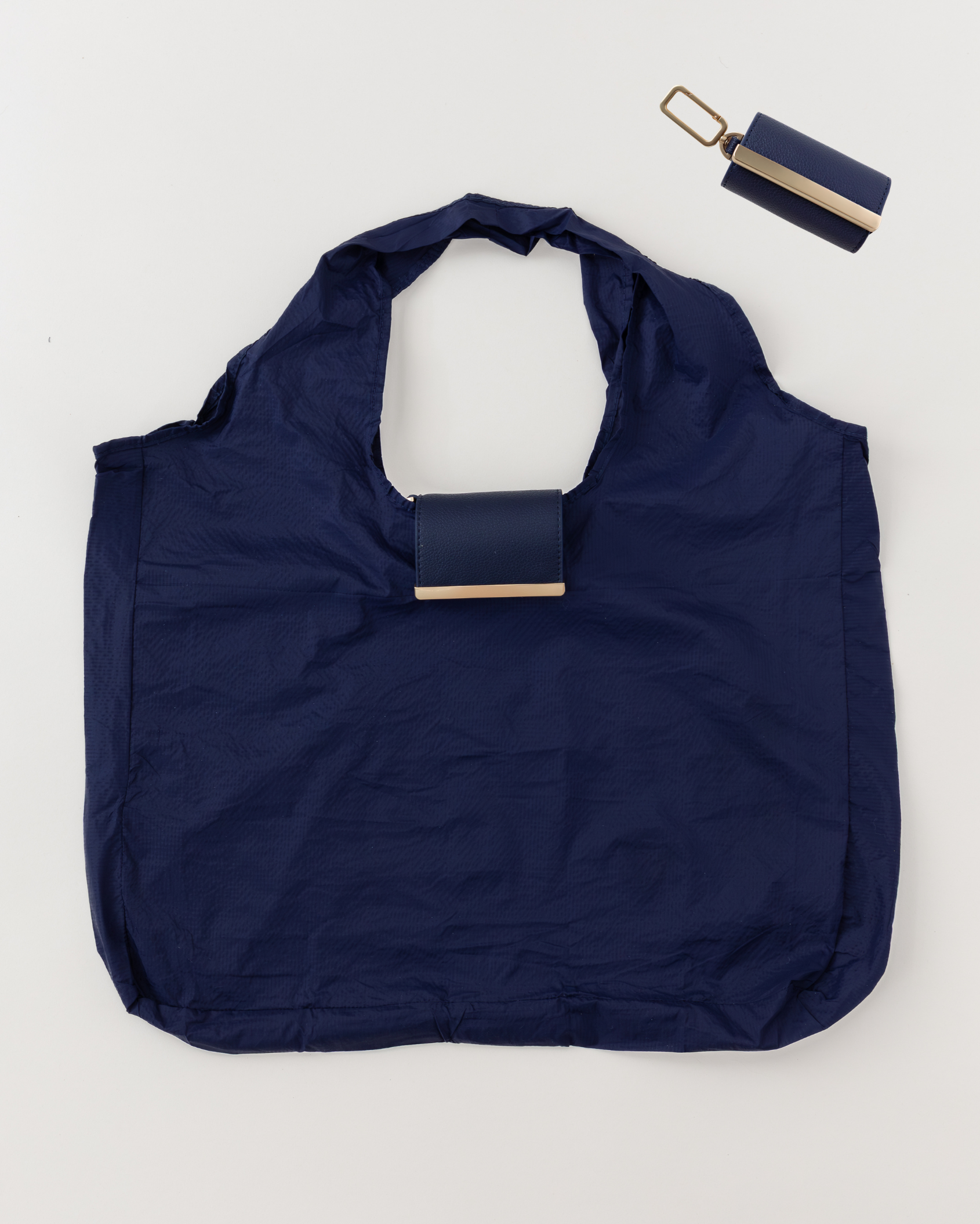 Aura - keychain tote - navy