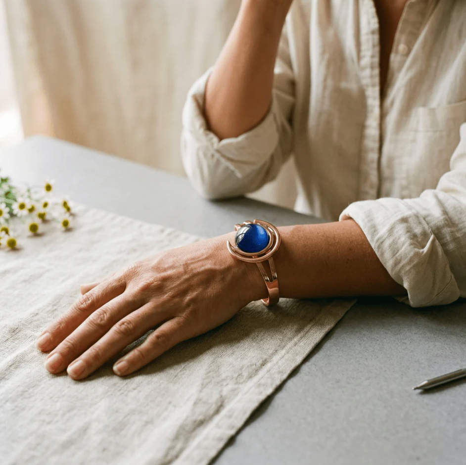 Alorin Crescent Copper Bracelet