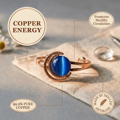 Alorin Crescent Copper Bracelet
