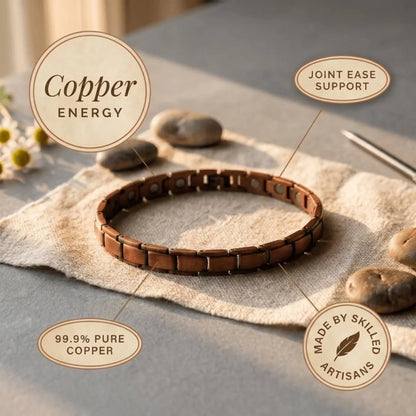 Alorin Cobble Copper Anklet