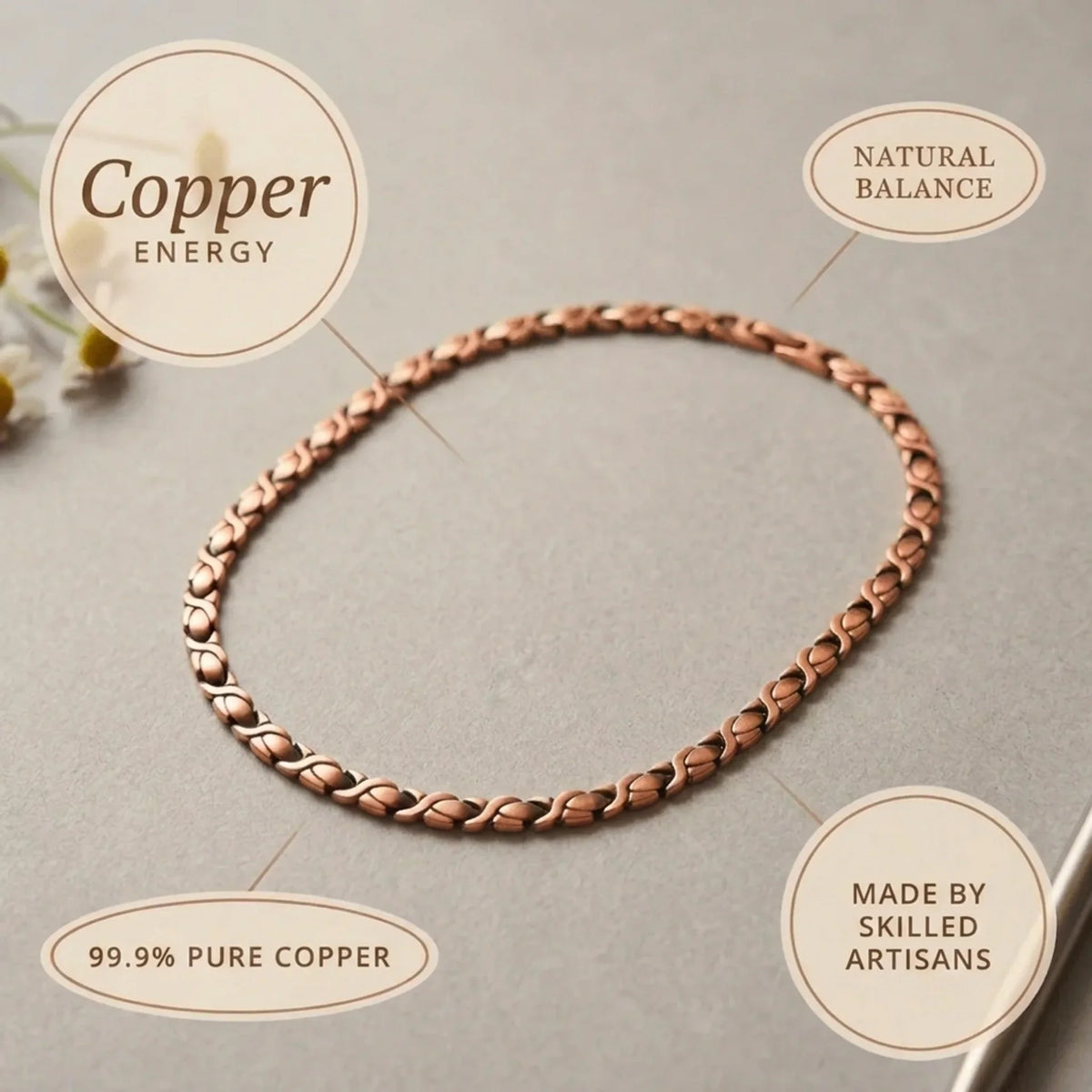 Alorin Splice Copper Necklace