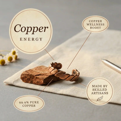 Alorin Turtuous Copper Ring