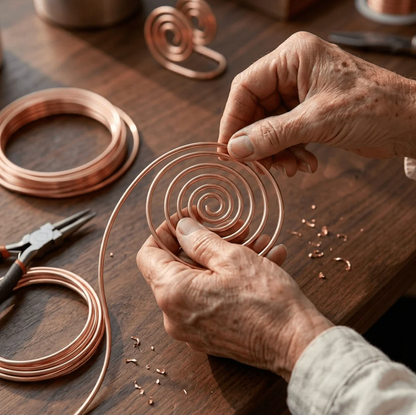 Alorin Volute Copper Hand Spiral