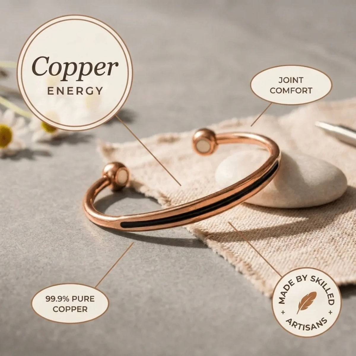 Alorin Spine Copper Bracelet