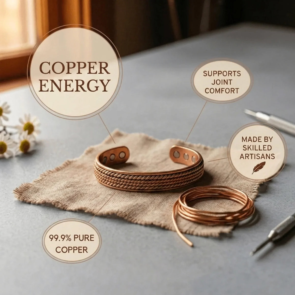 Alorin Tresh Copper Set