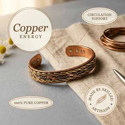 Alorin Wave Copper Bracelet