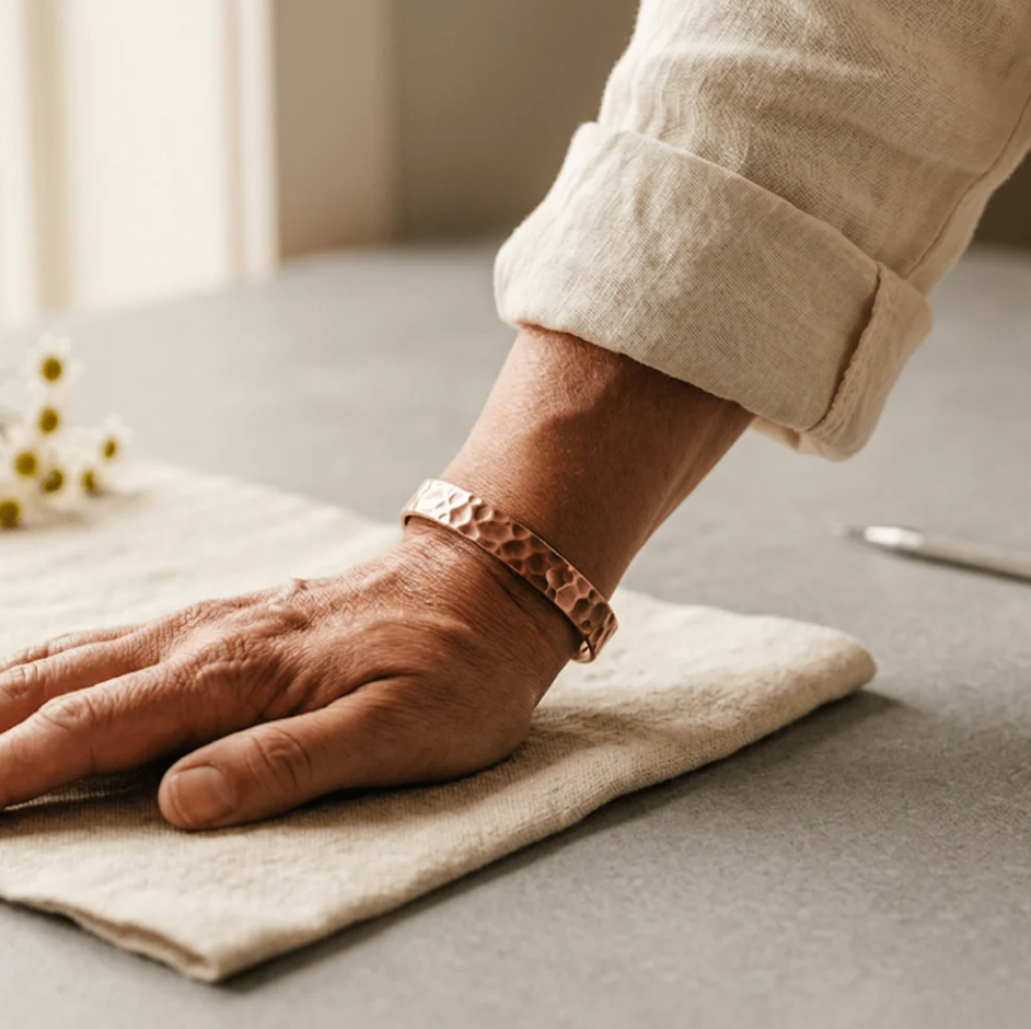 Alorin Crater Copper Bracelet