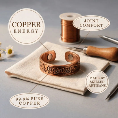 Alorin Glyph Copper Ring
