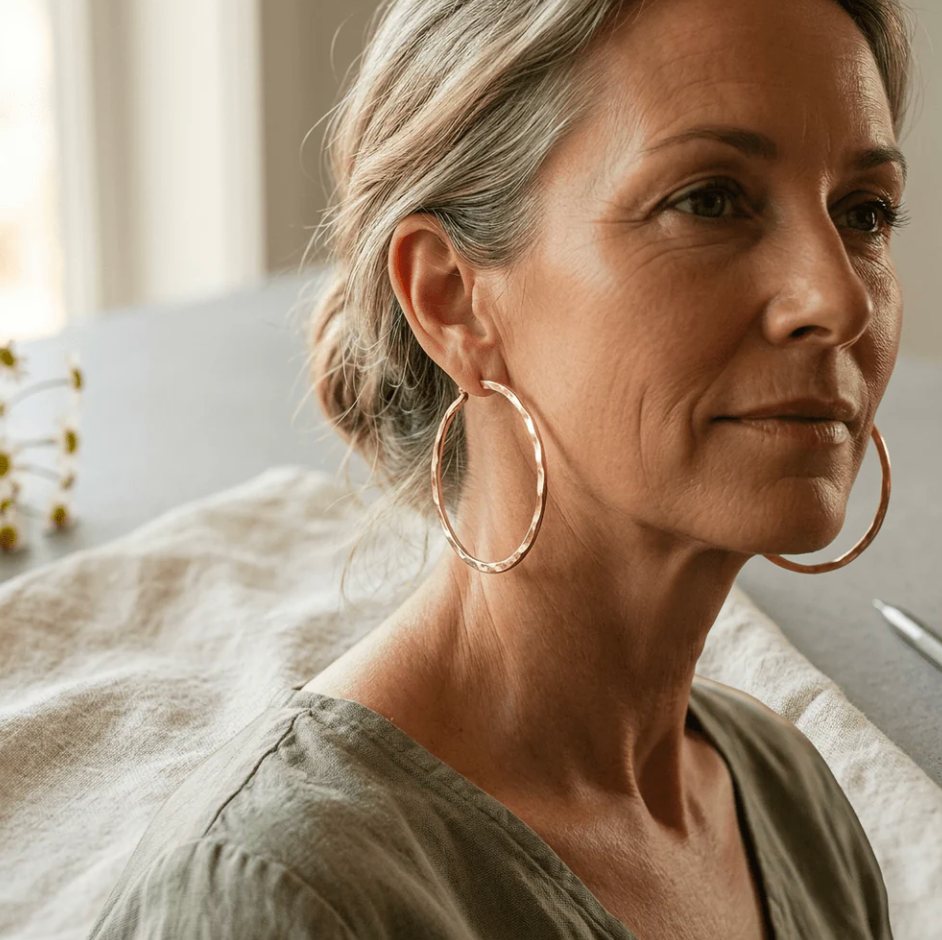 Alorin Glint Copper Earrings