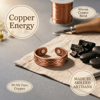 Alorin Vesica Copper Ring