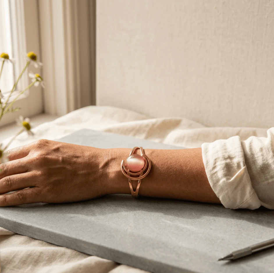 Alorin Hearth Pink Copper Bracelet