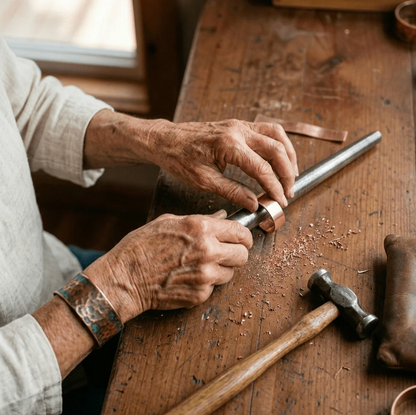 Alorin Skein Copper Ring
