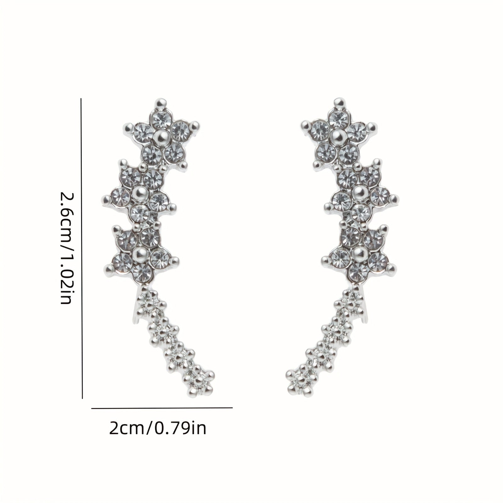 Floral Earrings™ | Timeless elegance in gold