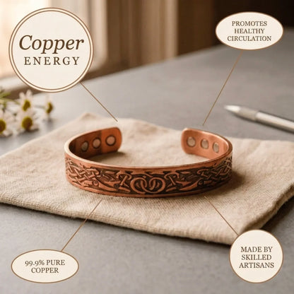 Alorin Knotwork Copper Bracelet