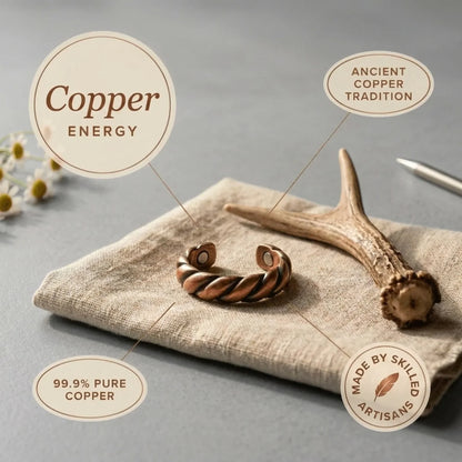 Alorin Torque Copper Ring
