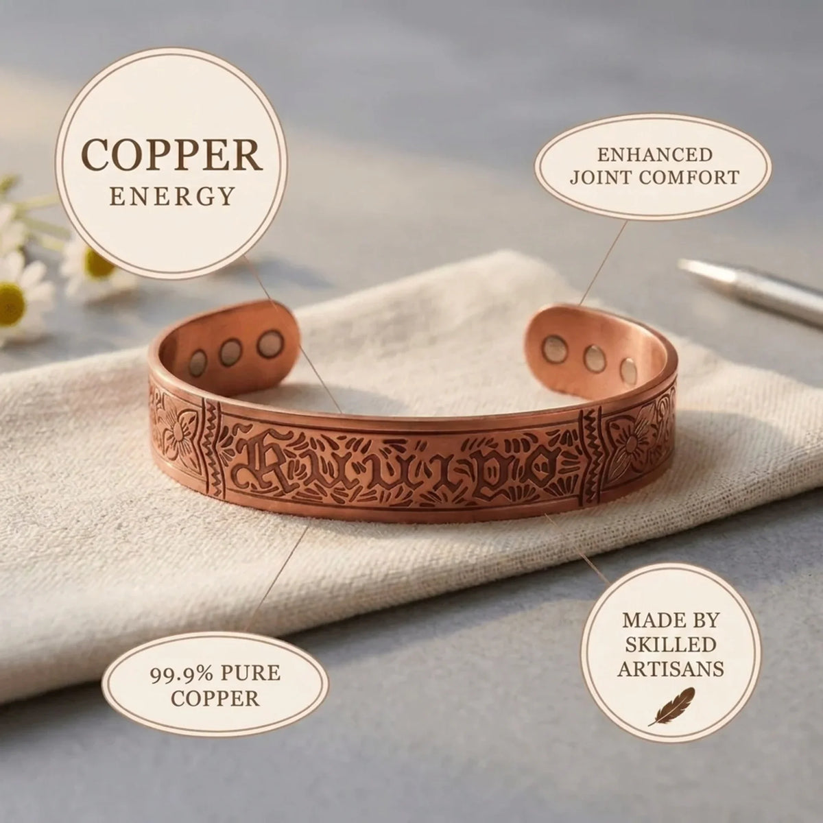 Alorin Relic Copper Bracelet