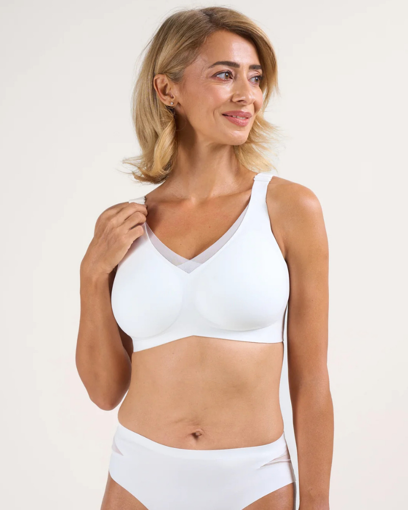 Alorin™ Wireless Support & Lift V-Neck Mesh Bra