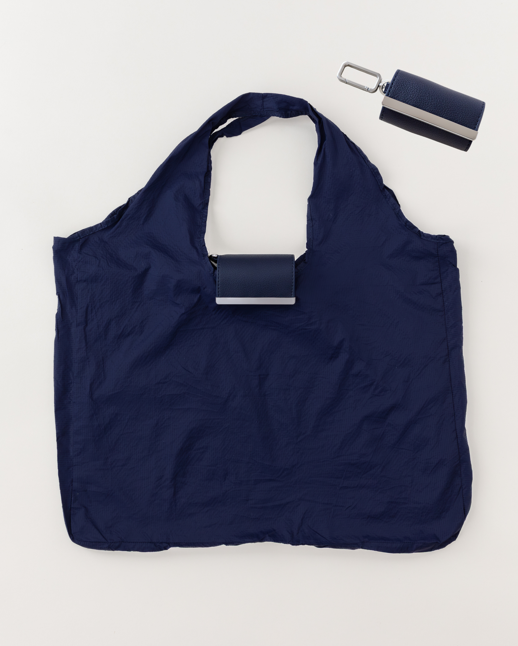 Aura - keychain tote - navy