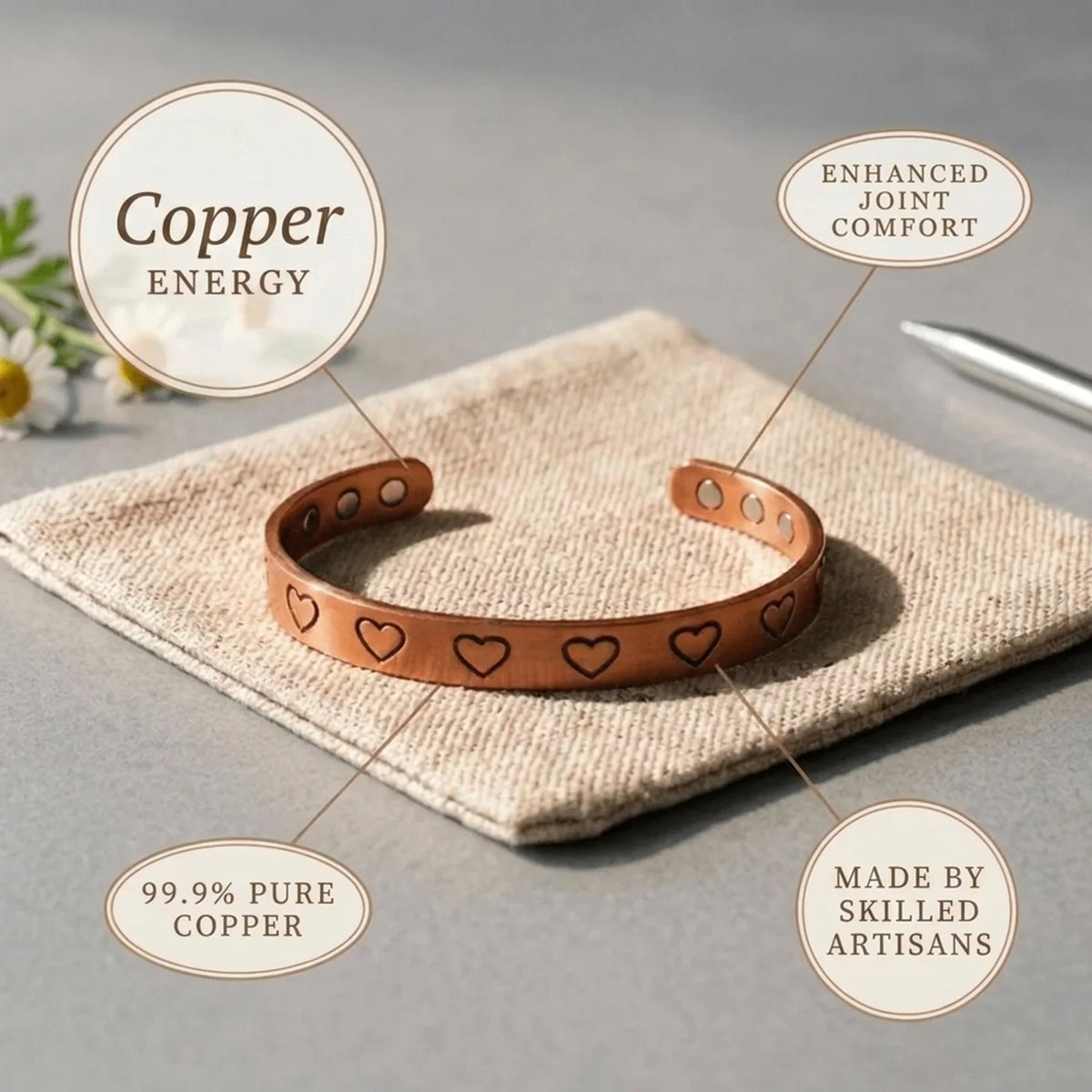 Alorin Cordis Copper Bracelet