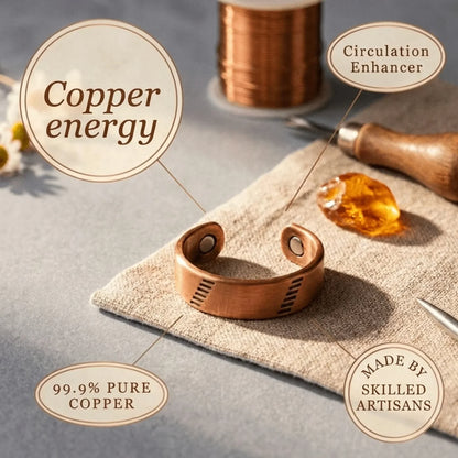 Alorin Rune Copper Ring