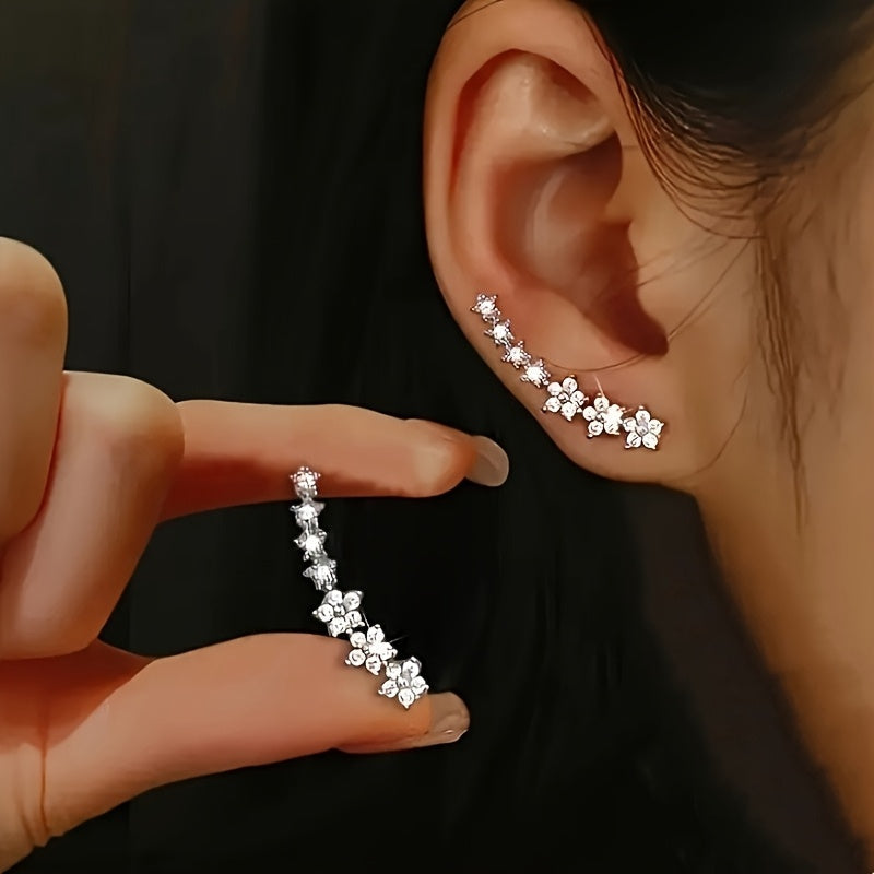Floral Earrings™ | Timeless elegance in gold