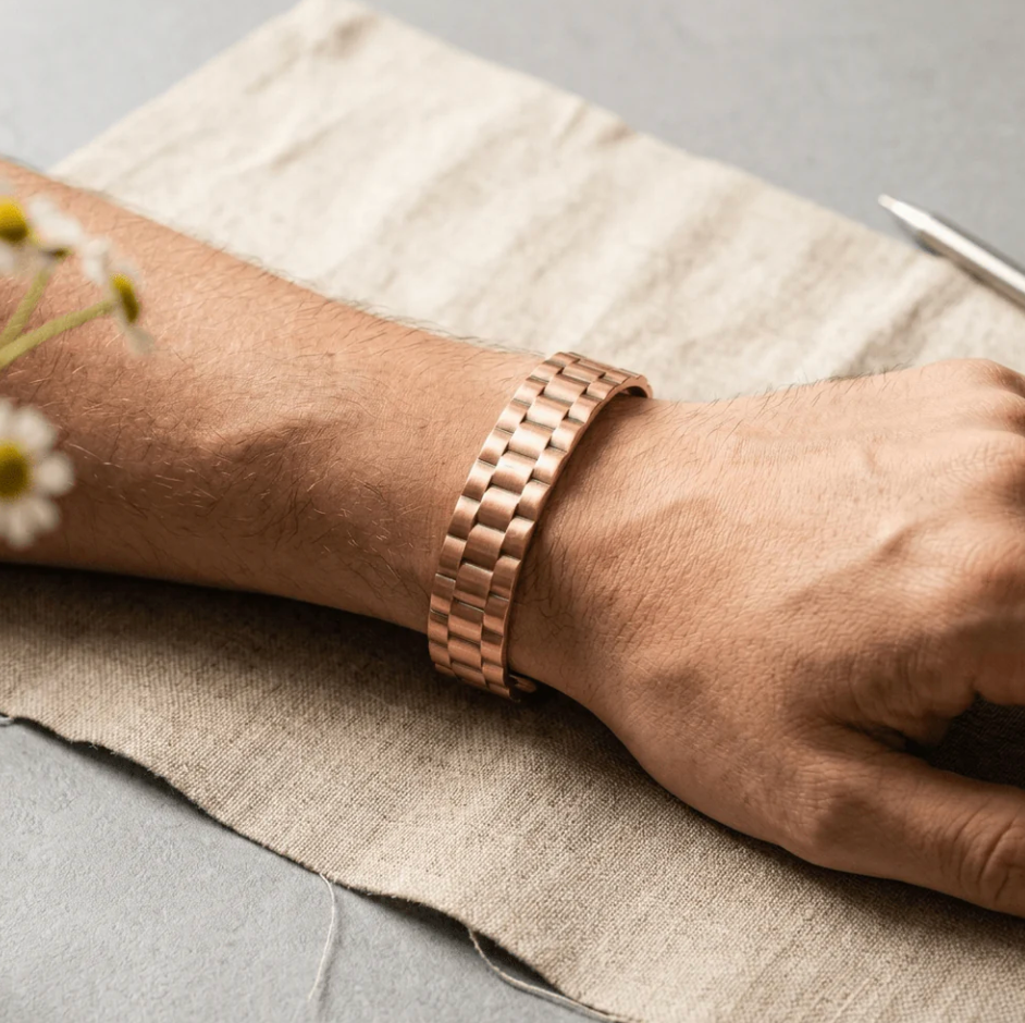 Alorin Ashlar Men's Copper Bracelet