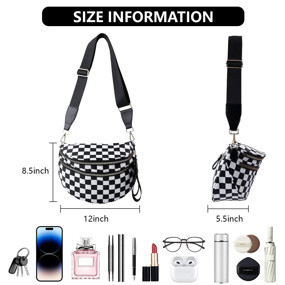 Eva - The Roomiest Crossbody Bag