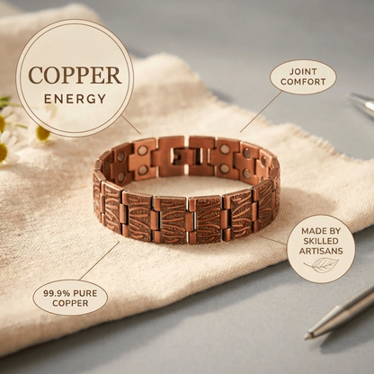 Alorin Driftwood Men's Copper Bracelet