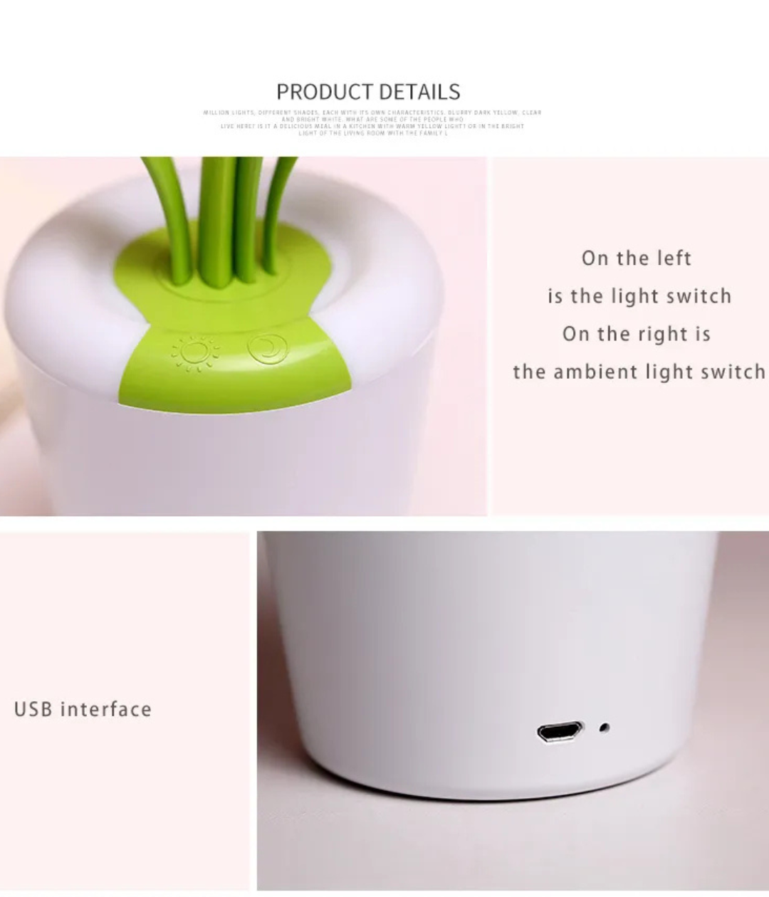 GlowLeaf™ Touch Lamp