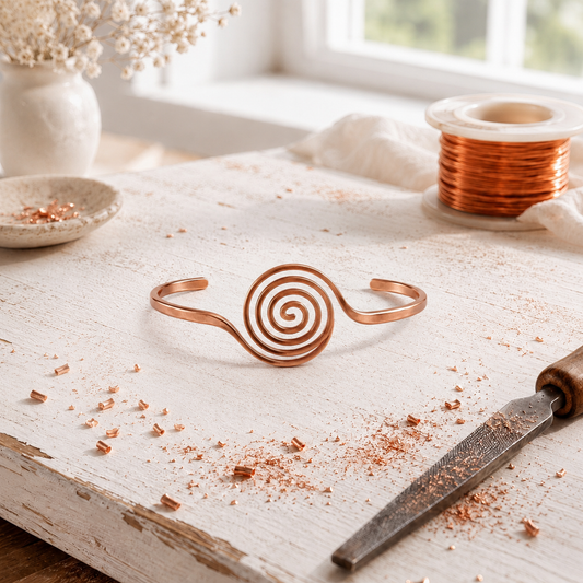 Alorin Gyre Copper Anklet
