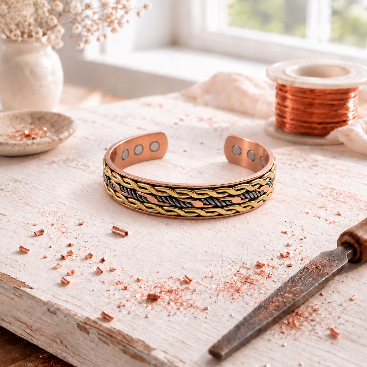 Alorin Celestia Copper Twist Bracelet