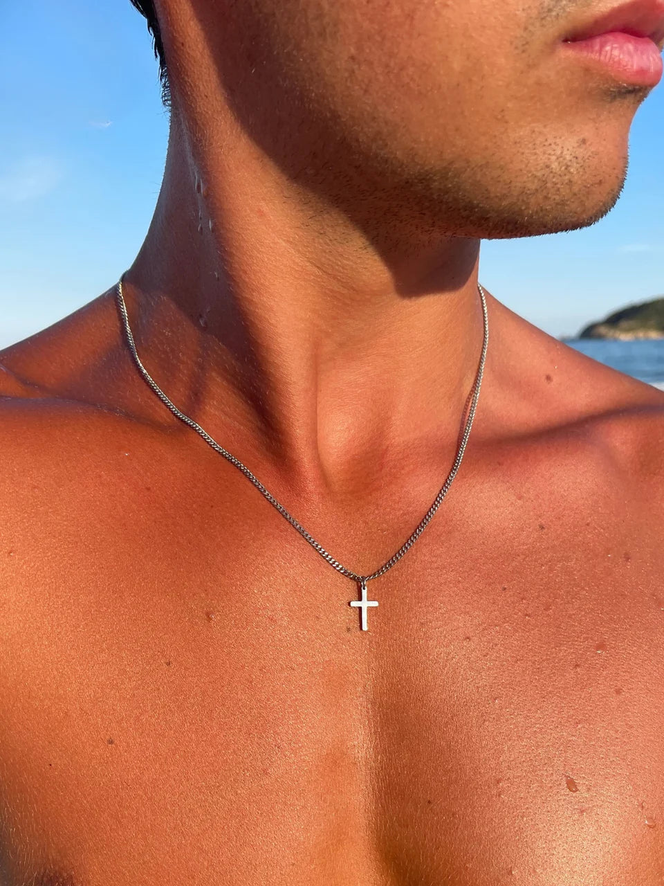 CROSS CHAIN | 18K Gold & Silver Colors
