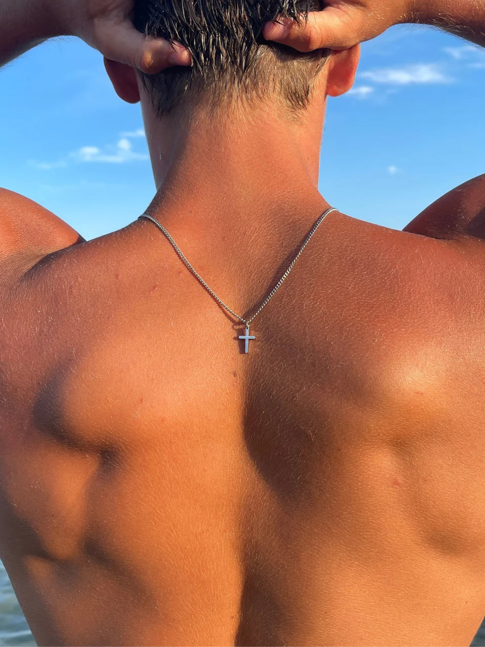 CROSS CHAIN | 18K Gold & Silver Colors