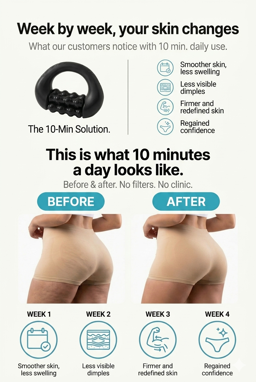 ALORIN™ SculptRoll Anti Rolling Cellulite Massager - Reduce Puffiness & Enhance Natural Contours