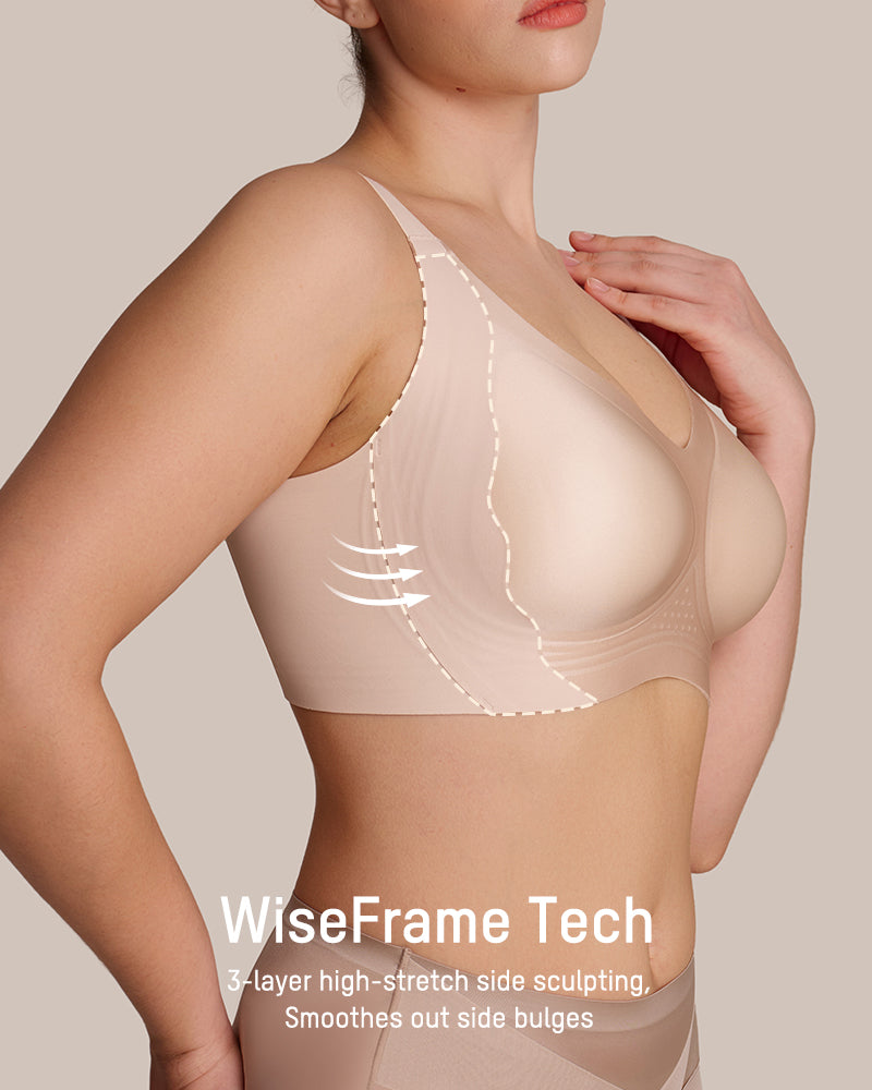 Alorin™ CloudLift bra Invisible Wide-Band Wireless Support Bra