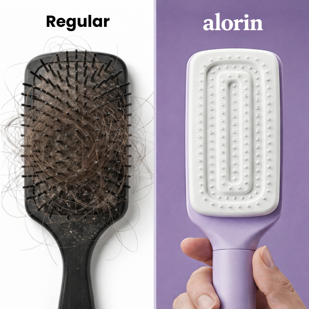Alorin Self-Cleaning Hair Brush