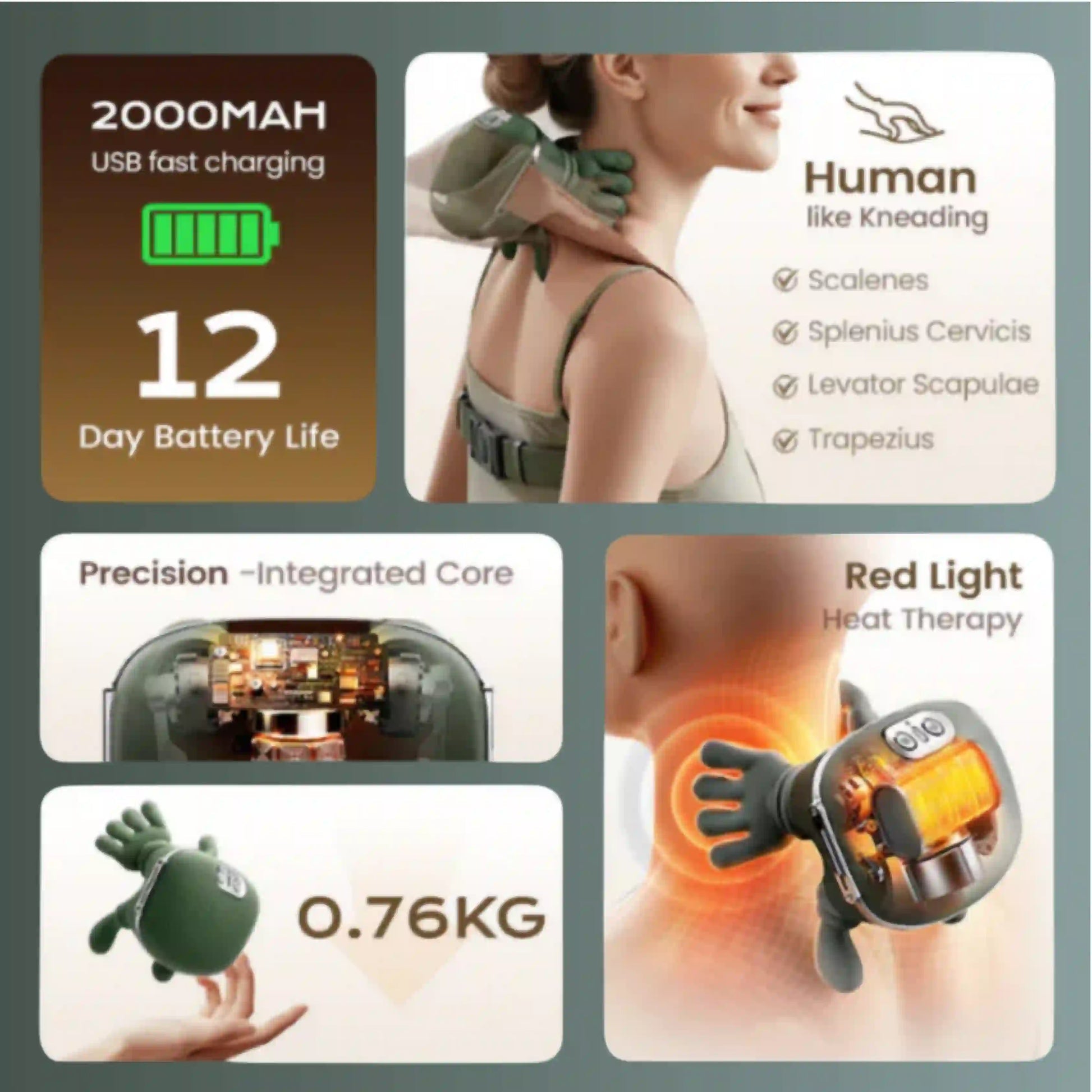 Relaxo™ Deep Relief Massager