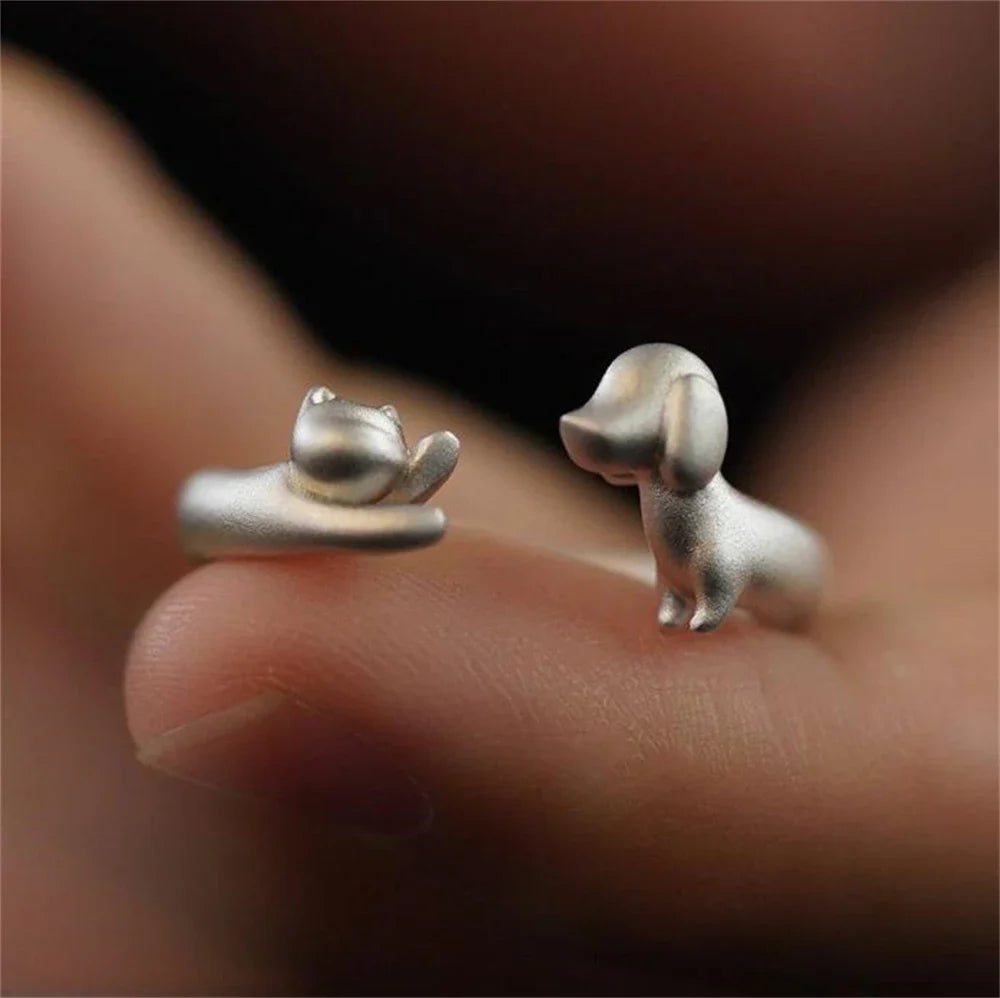 Adjustable Dog & Cat Rings – Cat & Dog Harmony