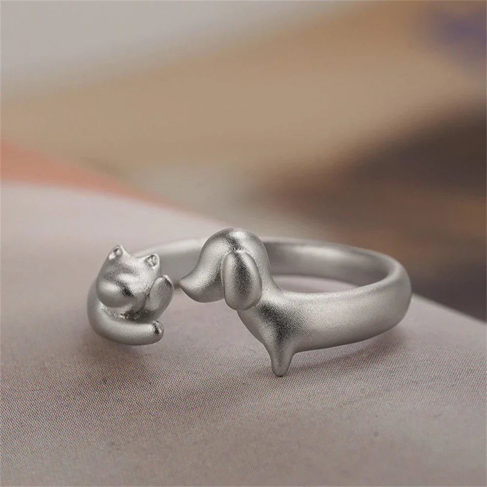 Adjustable Dog & Cat Rings – Cat & Dog Harmony