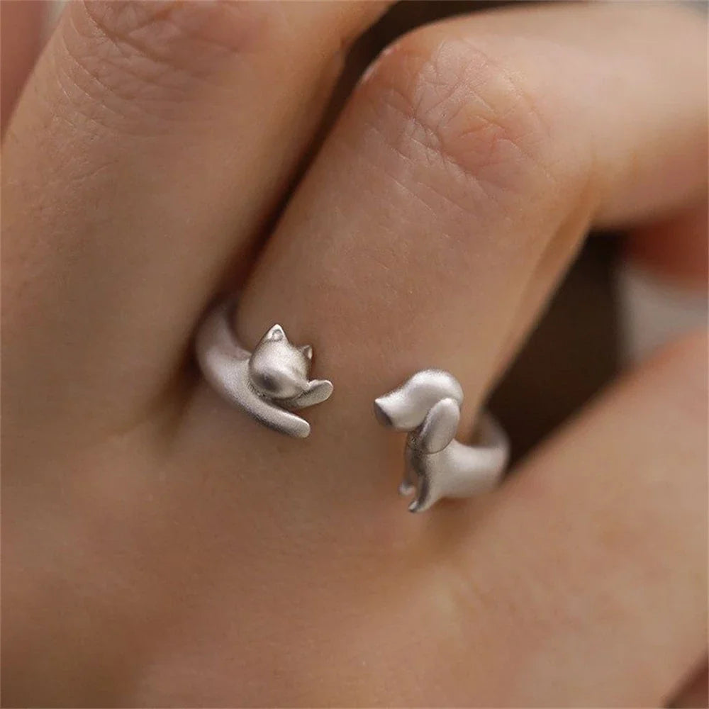 Adjustable Dog & Cat Rings – Cat & Dog Harmony