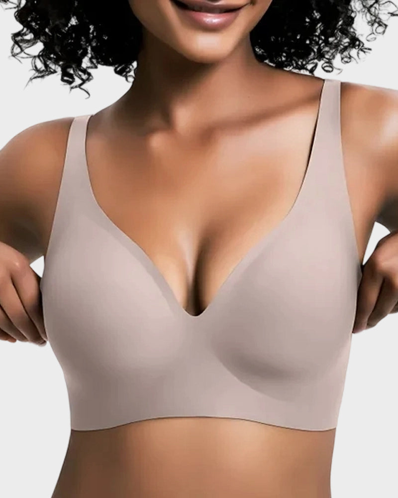 Alorin™ Seamless Deep V Push-Up Wireless Bra