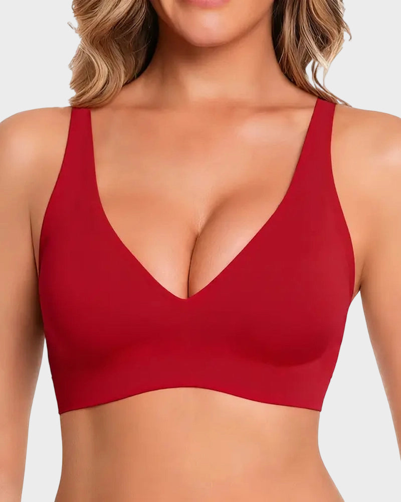 Alorin™ Seamless Deep V Push-Up Wireless Bra