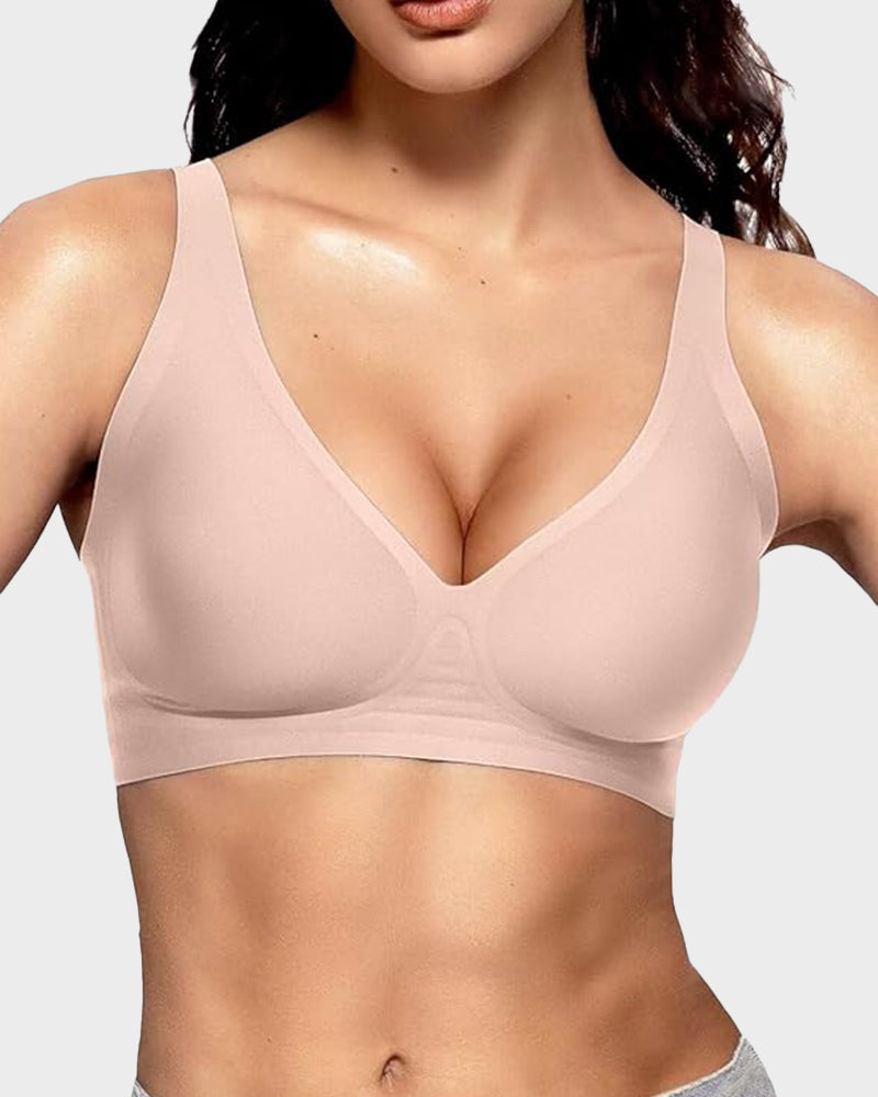 Alorin™ Seamless Deep V Push-Up Wireless Bra