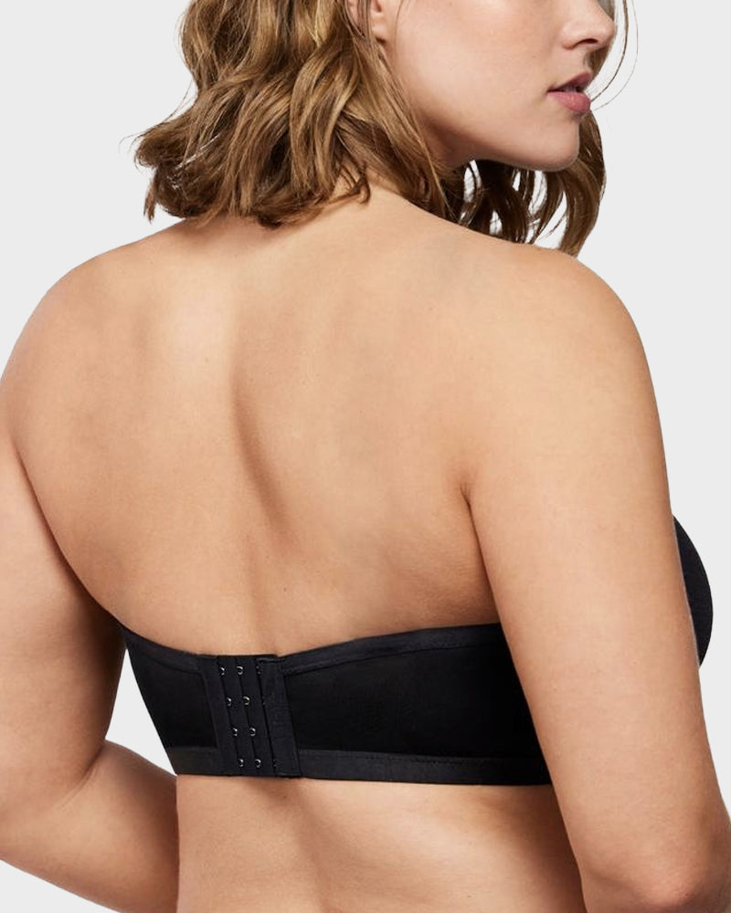 Alorin™ Strapless Mesh Underwire Balconette Bra